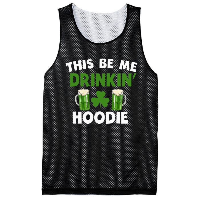 This Be Me Drinkin St Patricks Day Irish Drinking Team Mesh Reversible Basketball Jersey Tank