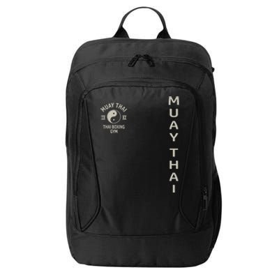 Thai Boxing Muay Thai Meaningful Gift City Backpack