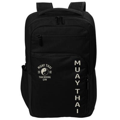 Thai Boxing Muay Thai Meaningful Gift Impact Tech Backpack