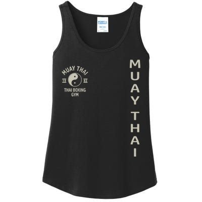 Thai Boxing Muay Thai Meaningful Gift Ladies Essential Tank