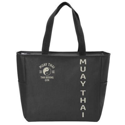 Thai Boxing Muay Thai Meaningful Gift Zip Tote Bag