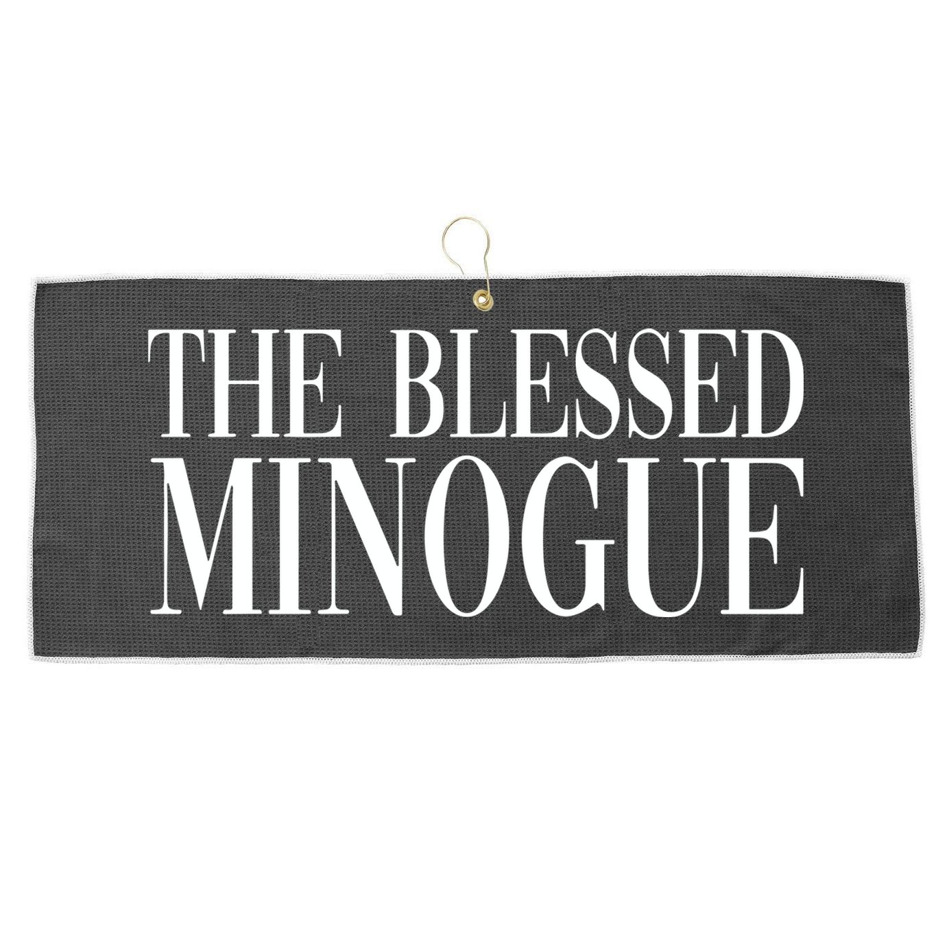 The Blessed Minogue Large Microfiber Waffle Golf Towel
