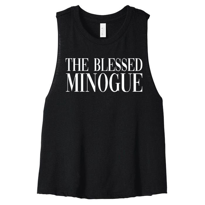 The Blessed Minogue Women's Racerback Cropped Tank