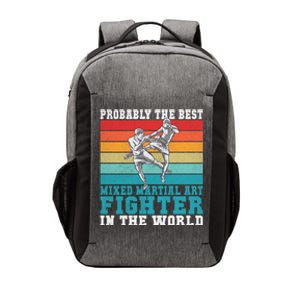 The Best Mixed Martial Arts Fighter Gift Vector Backpack