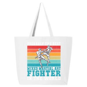 The Best Mixed Martial Arts Fighter Gift 25L Jumbo Tote