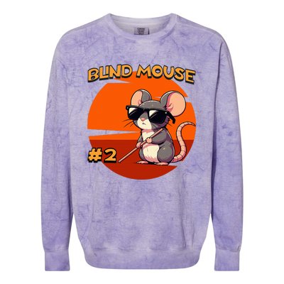 Three Blind Mice Matching Halloween Mouse 2 Colorblast Crewneck Sweatshirt