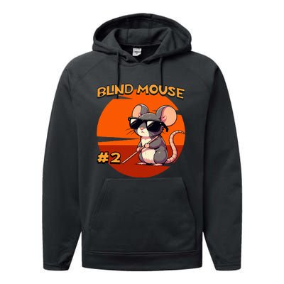 Three Blind Mice Matching Halloween Mouse 2 Performance Fleece Hoodie