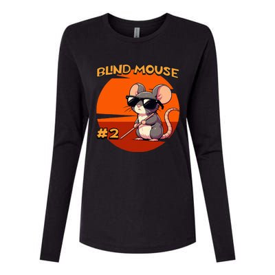 Three Blind Mice Matching Halloween Mouse 2 Womens Cotton Relaxed Long Sleeve T-Shirt