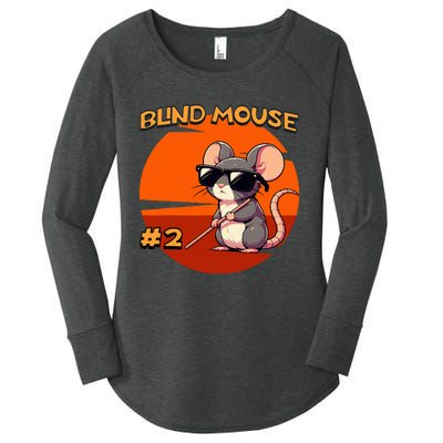 Three Blind Mice Matching Halloween Mouse 2 Women's Perfect Tri Tunic Long Sleeve Shirt