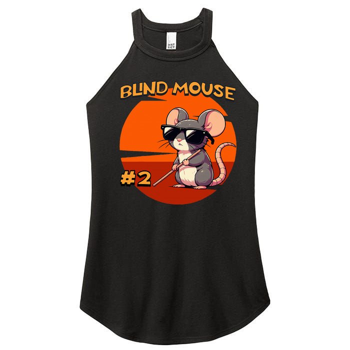 Three Blind Mice Matching Halloween Mouse 2 Women's Perfect Tri Rocker Tank