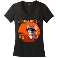 Three Blind Mice Matching Halloween Mouse 2 Women's V-Neck T-Shirt