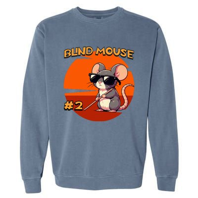 Three Blind Mice Matching Halloween Mouse 2 Garment-Dyed Sweatshirt