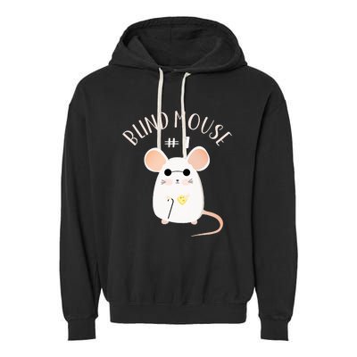 Three Blind Mice Matching Halloween Group Costume Mouse Garment-Dyed Fleece Hoodie