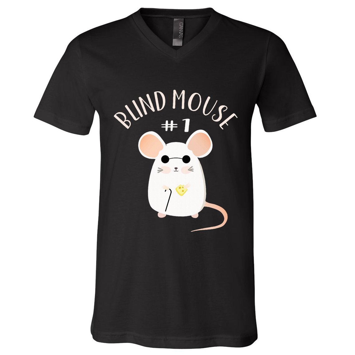Three Blind Mice Matching Halloween Group Costume Mouse V-Neck T-Shirt