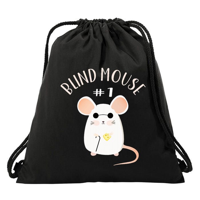 Three Blind Mice Matching Halloween Group Costume Mouse Drawstring Bag