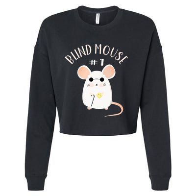 Three Blind Mice Matching Halloween Group Costume Mouse Cropped Pullover Crew