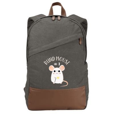 Three Blind Mice Matching Halloween Group Costume Mouse Cotton Canvas Backpack