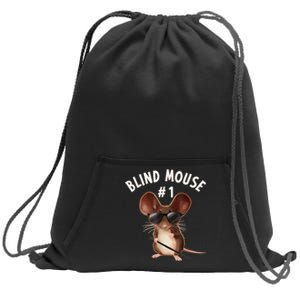 Three Blind Mice Matching Halloween Group Costume Mouse #1 Sweatshirt Cinch Pack Bag