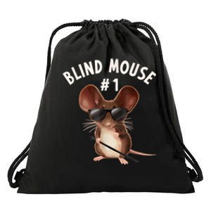 Three Blind Mice Matching Halloween Group Costume Mouse #1 Drawstring Bag