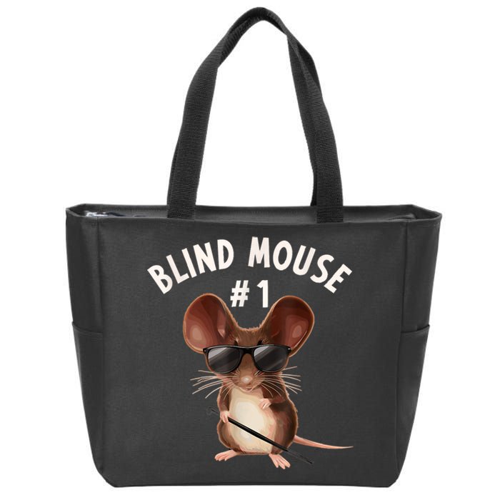 Three Blind Mice Matching Halloween Group Costume Mouse #1 Zip Tote Bag