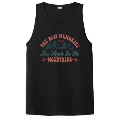 The Best Memories Are Made In The Mountains Family Camping Gift PosiCharge Competitor Tank