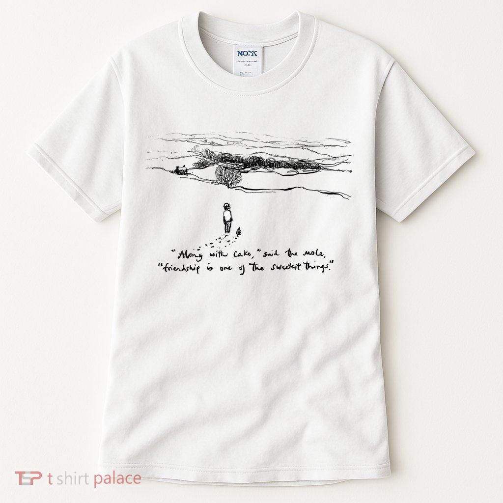 The Boy Mole Fox And Horse Friendship Is One Of Sweetest Tall T-Shirt