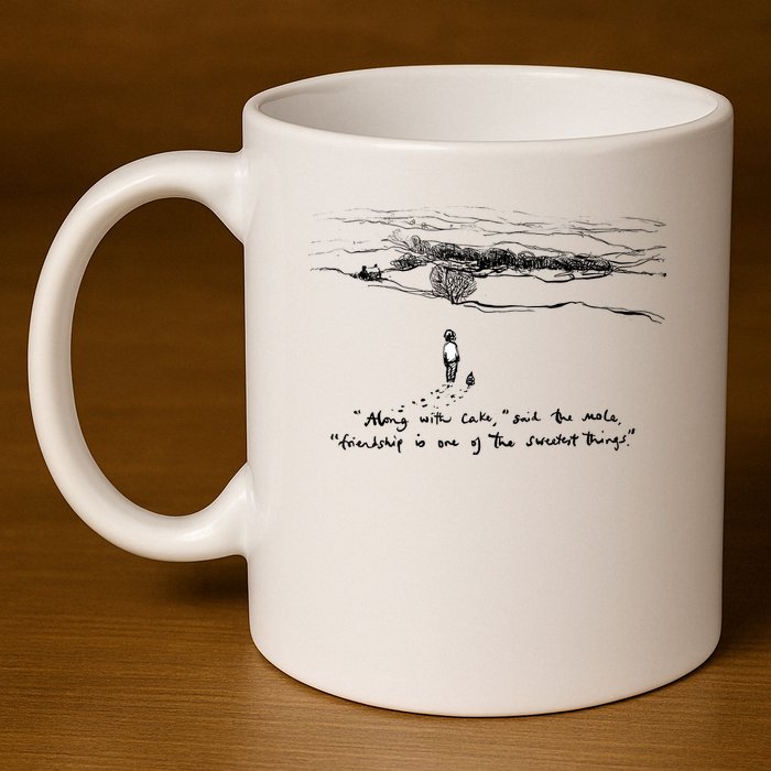 The Boy Mole Fox And Horse Friendship Is One Of Sweetest 11oz C Handle Ceramic Mug