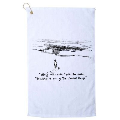 The Boy Mole Fox And Horse Friendship Is One Of Sweetest Golf Towel