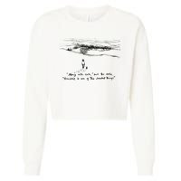 The Boy Mole Fox And Horse Friendship Is One Of Sweetest Cropped Pullover Crew