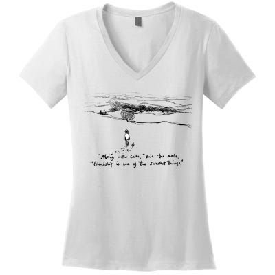 The Boy Mole Fox And Horse Friendship Is One Of Sweetest Women's V-Neck T-Shirt