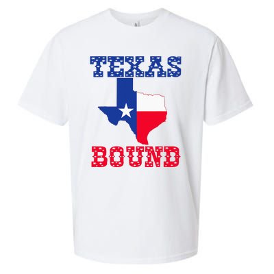 Texas Bound moving to texas texas bound with texas map Sueded Cloud Jersey T-Shirt