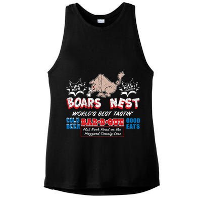 The Boars Nest Best BBQue Ladies PosiCharge Tri-Blend Wicking Tank