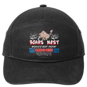 The Boars Nest Best BBQue 7-Panel Snapback Hat