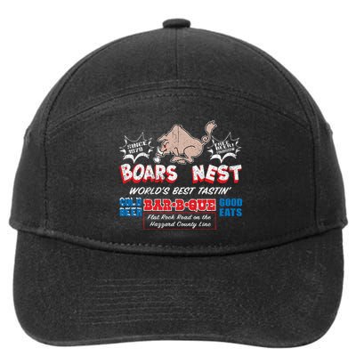 The Boars Nest Best BBQue 7-Panel Snapback Hat