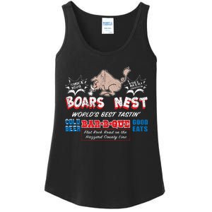 The Boars Nest Best BBQue Ladies Essential Tank