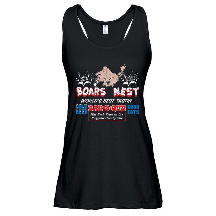 The Boars Nest Best BBQue Ladies Essential Flowy Tank