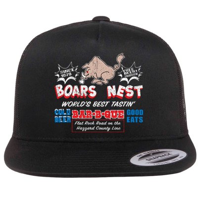 The Boars Nest Best BBQue Flatbill Hat