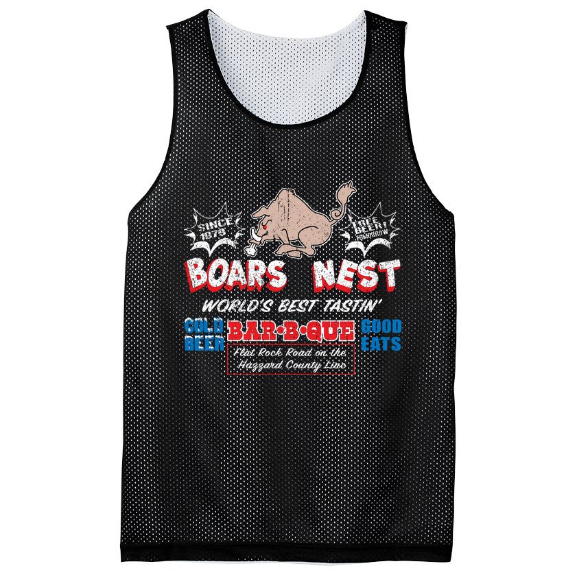 The Boars Nest Best BBQue Mesh Reversible Basketball Jersey Tank