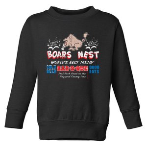 The Boars Nest Best BBQue Toddler Sweatshirt