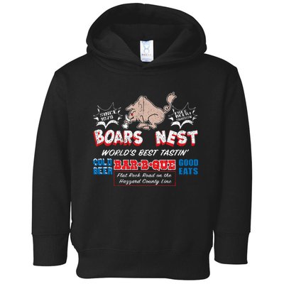 The Boars Nest Best BBQue Toddler Hoodie