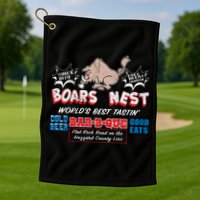 The Boars Nest Best BBQue Golf Towel