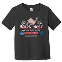 The Boars Nest Best BBQue Toddler T-Shirt