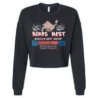 The Boars Nest Best BBQue Cropped Pullover Crew