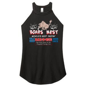 The Boars Nest Best BBQue Women's Perfect Tri Rocker Tank