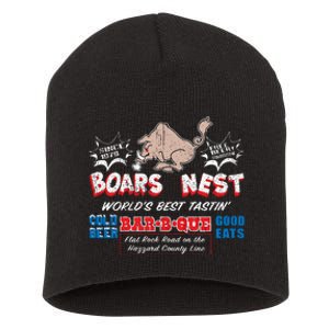 The Boars Nest Best BBQue Short Acrylic Beanie