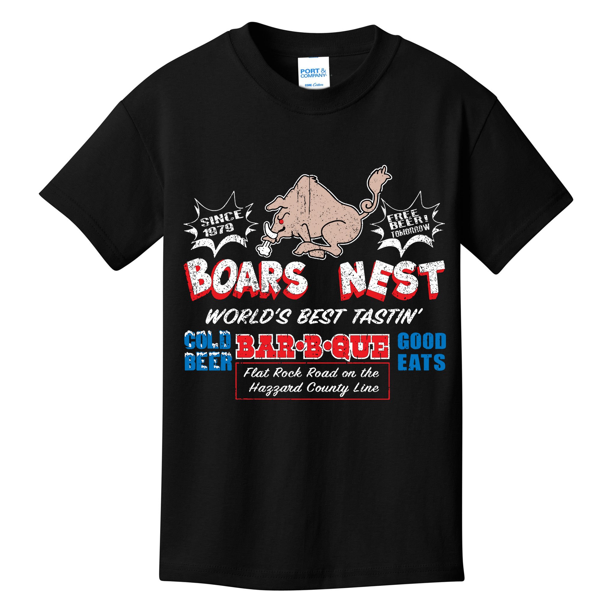The Boars Nest Best BBQue Kids T-Shirt