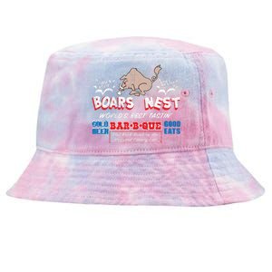 The Boars Nest Best BBQue Tie-Dyed Bucket Hat