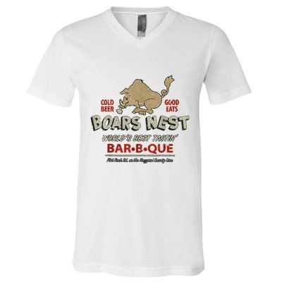 The Boars Nest Vintage V-Neck T-Shirt