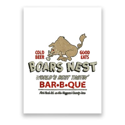 The Boars Nest Vintage Poster