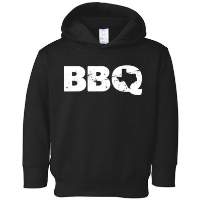 Texas BBQ novelty Texas Barbecue and Map vintage BBQ Toddler Hoodie